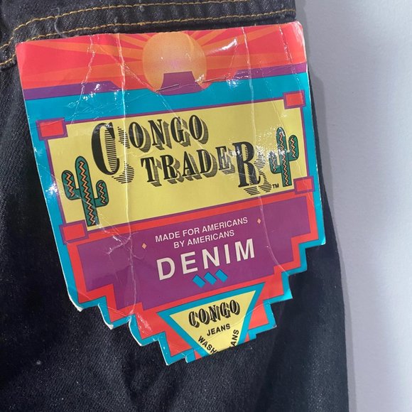 Congo Trader Deadstock Vintage High Rise Jeans - Picture 5 of 7